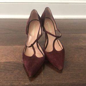 Pura Lopez T-Strap Heels